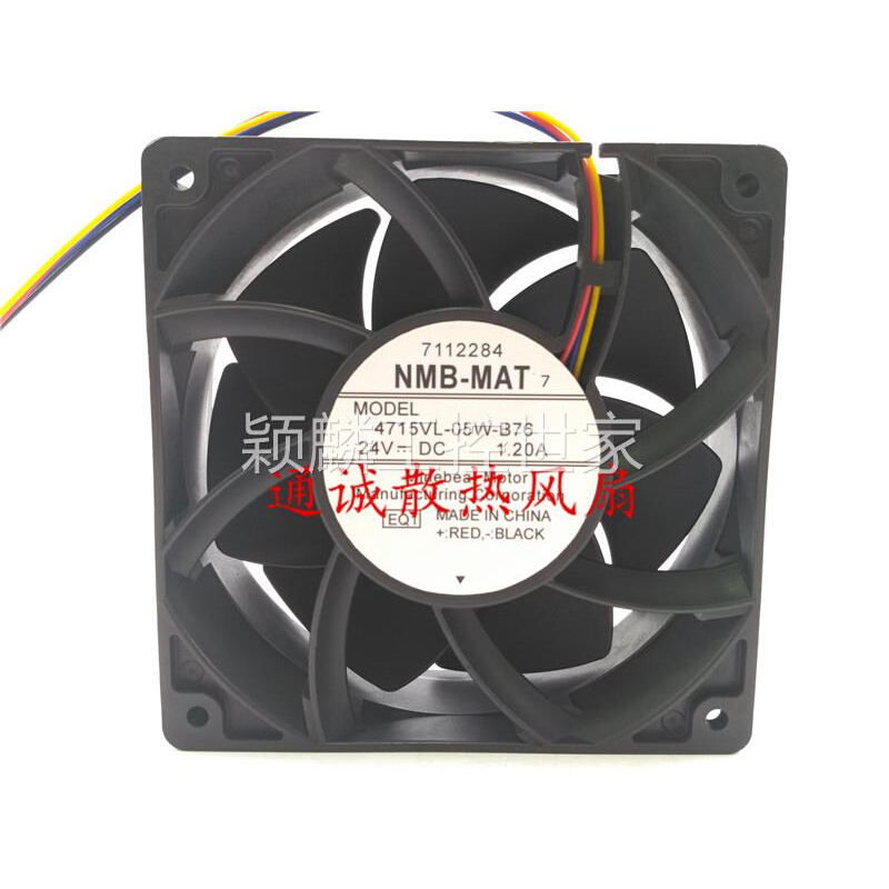 颖麟4715VL-05W-B70/B76/B79 全新原装NMB-MAT24V 1.20A变频器风 - 图1