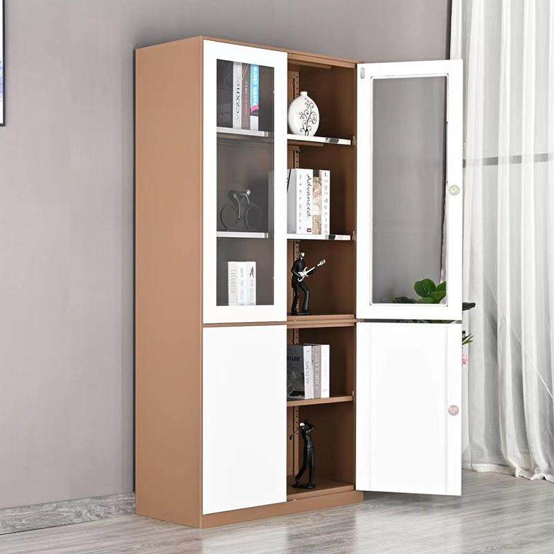 钢制窄边文件柜拆装办公室套色铁皮柜子加厚钢板档案柜资料柜矮柜,淘宝优惠券,粉丝福利购,淘宝优惠卷