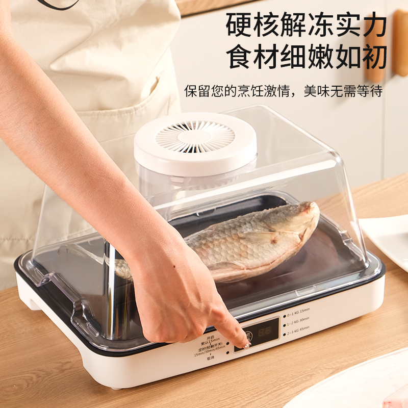 全自动厨房解冻神器家用快速解冻肉解冻恒温解冻导热板保鲜解冻盘