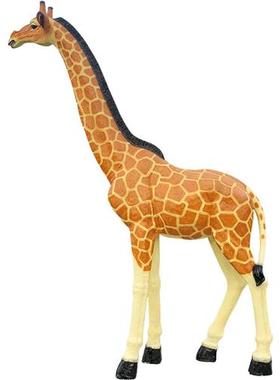 户外大型仿真长颈鹿雕塑动物玻璃钢幼儿园林景观小品装饰落地摆件