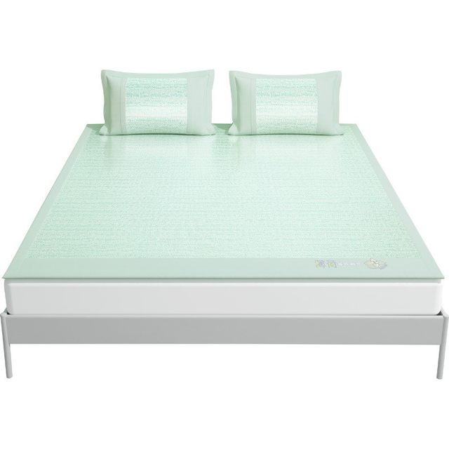 Summer ice silk mat washable rattan mat air-conditioned bed sheets student accommodation single bamboo mat summer bed sheet style