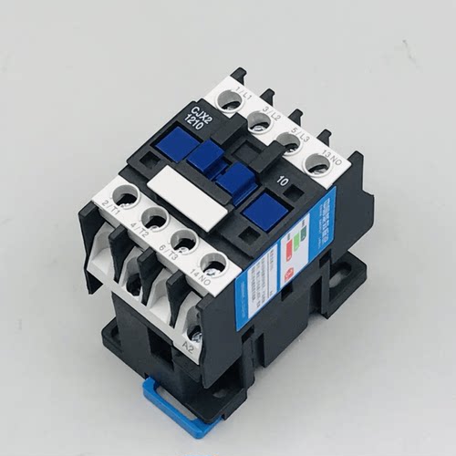 CJX2-1210一开交流接触器1201一闭 银点线圈电压 AC36V 220V 380V - 图1