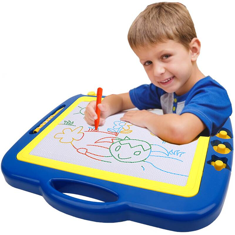 超大号儿童画画板彩色磁性写字板磁力涂鸦板宝宝玩具婴幼儿1-3岁2 - 图3