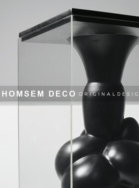 现代亚力克创意透明箱框摆件软装饰E品展厅样品房间售楼部大堂摆