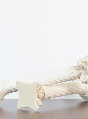 创意罗马柱摆件古建筑模型家里书桌家居小装饰品卧室摆设房间个性