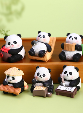 成都文创大熊猫摆件礼品2026新款
