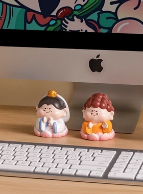 山西大同文创小佛祖摆件伴手礼物