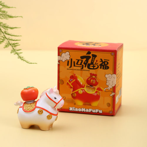 洛阳文创纪念品唐三彩小胖马摆件特产伴手礼物中国特色礼品母亲节 - 图3