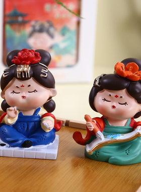 西安文创纪念品唐仕女摆件伴手礼