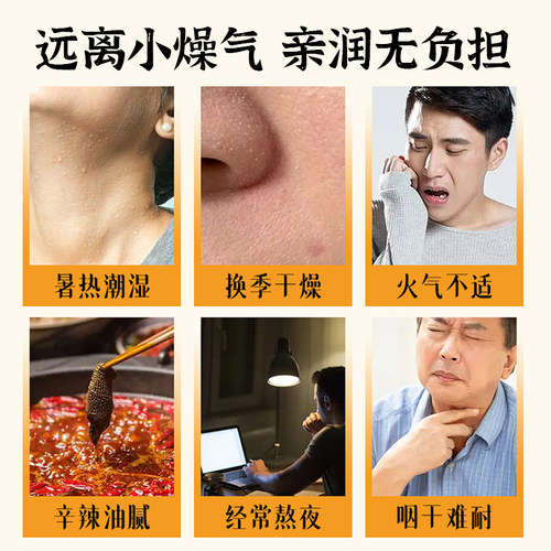 雪梨干茉莉花茶包护适合女生喝的润茶喉泡水嗓饮品养生清润组合茶 - 图0