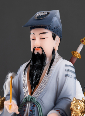 汉白玉吕祖像家用八仙过海吕洞宾神像道家纯阳祖师爷W孚佑帝君摆
