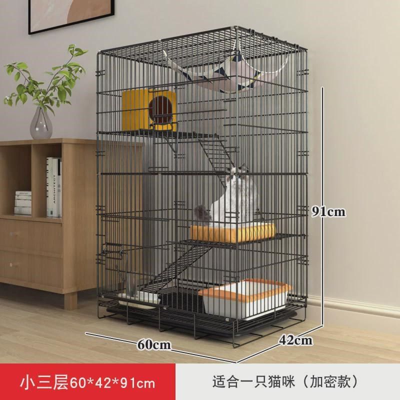 猫笼子家用厕所带猫别p墅一体超大自由空间猫舍猫屋小型猫咪猫窝,淘宝优惠券,粉丝福利购,淘宝优惠卷