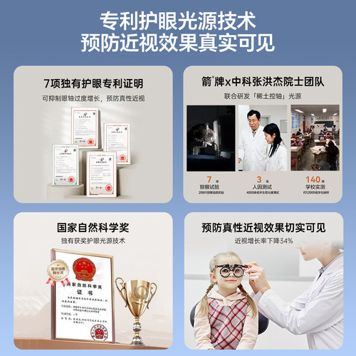 箭牌吸顶灯Max超薄0缝隙全光谱护眼吸顶灯高亮客厅主灯具现代简约 - 图3