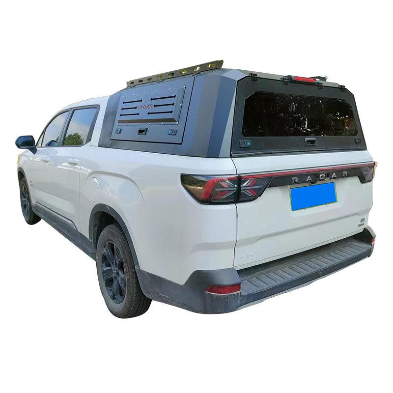 吉利雷达RD6多功能旅居后盖铁盖改装件全焊接锰钢三开门高盖 - 图3