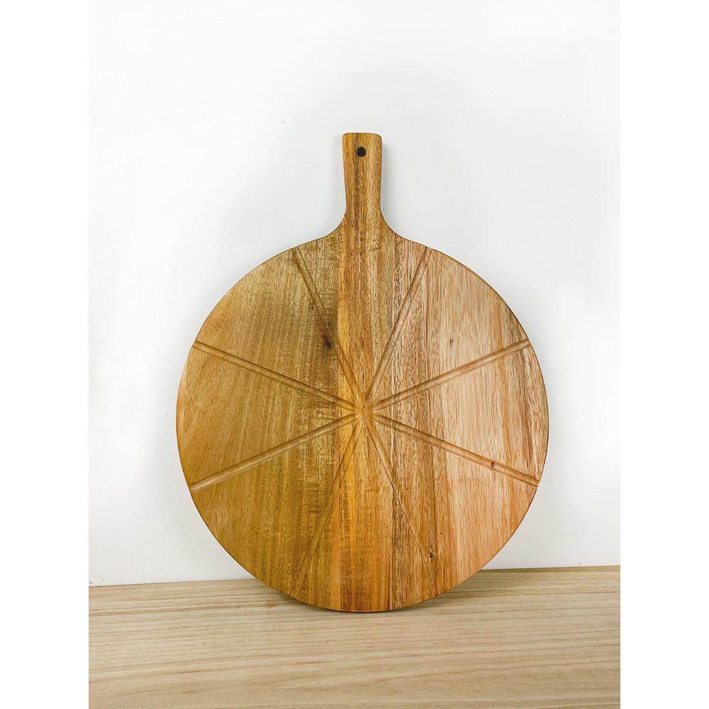 实木圆形披萨分割板不沾ABS塑料13寸白色比萨切板切披萨8等分板,淘宝优惠券,粉丝福利购,淘宝优惠卷