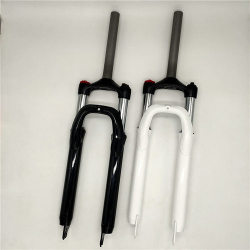 极速20/22/24/26寸登山车减震前叉自K行车避震碟煞无纹高碳钢弹簧 - 图2