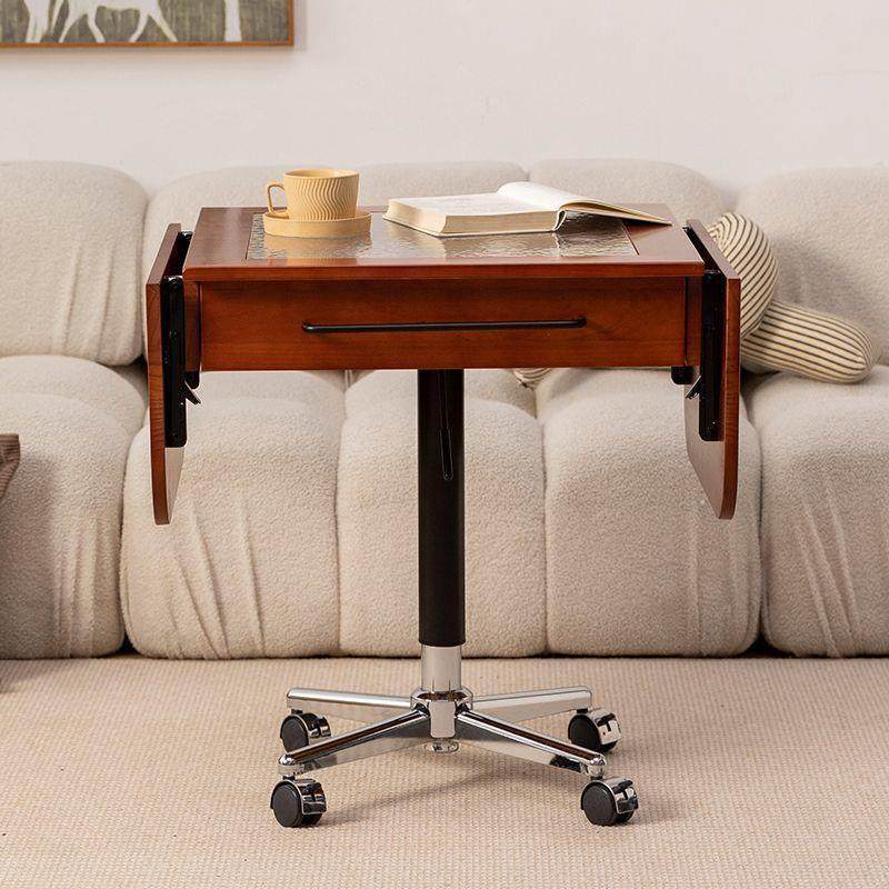 实木移动升降餐桌折叠两用多功能沙发茶几客厅小户型家用桌子古风,淘宝优惠券,粉丝福利购,淘宝优惠卷