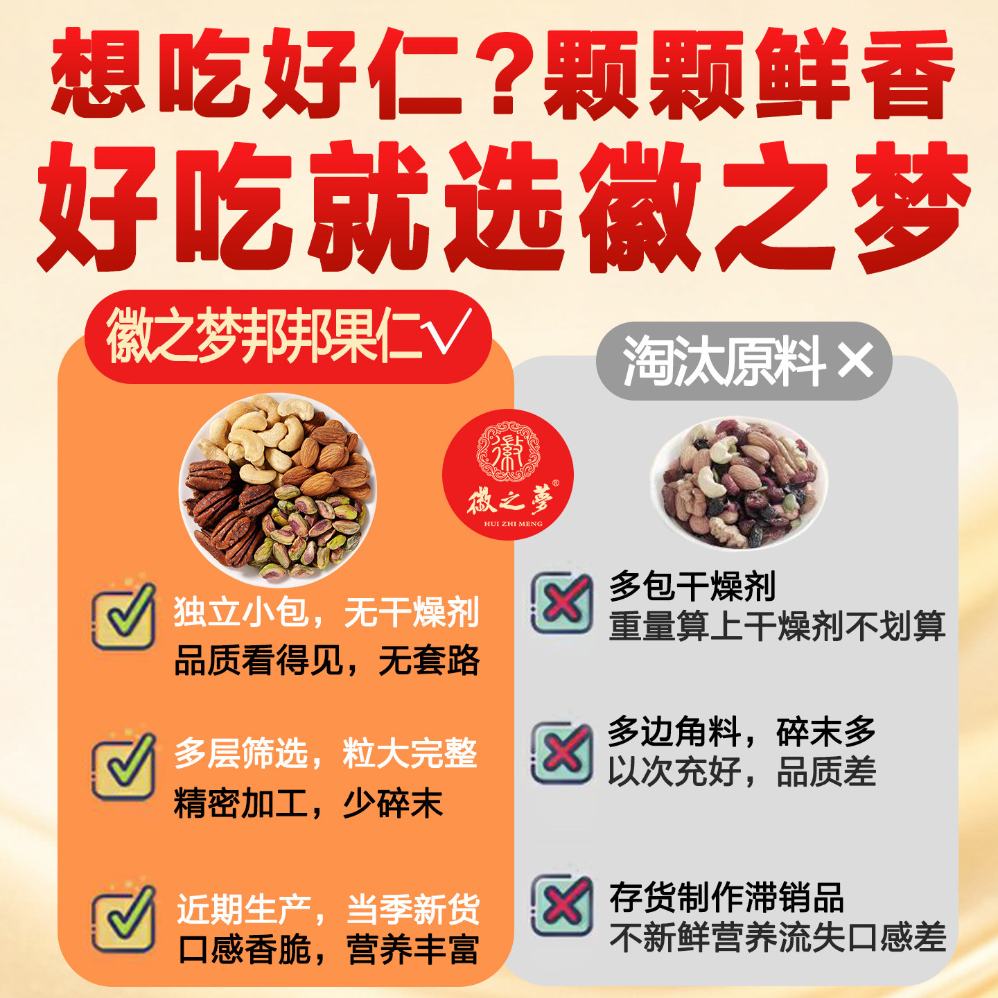 徽之梦每日坚果独小包装混合干果旗舰店孕妇儿童新品零食大礼包,淘宝优惠券,粉丝福利购,淘宝优惠卷