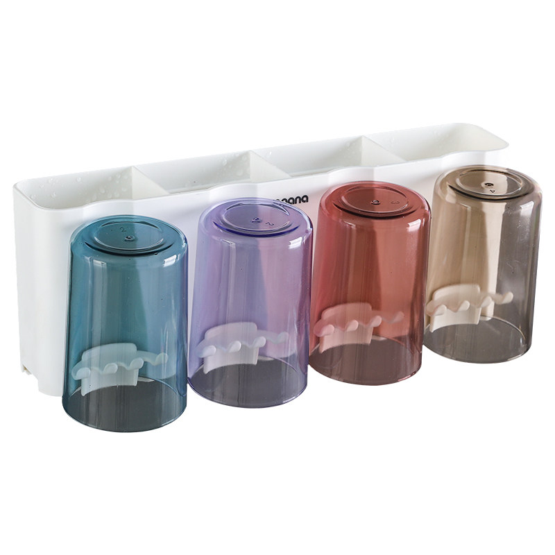 极速牙刷架子置物架免打孔漱口杯刷牙杯子壁挂家庭卫X生间挂墙电,淘宝优惠券,粉丝福利购,淘宝优惠卷