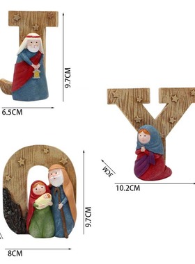 极速Resin religious figurue decorations, window decorations,