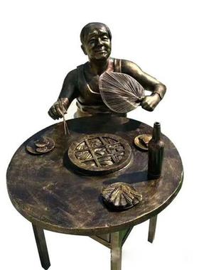 定制玻璃钢铁王座雕塑冰与火之歌电影主题游戏酒店椅子户外落地摆