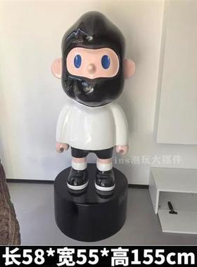 famerbob招财猫雕塑门店开业家居客厅现代装饰落地大摆件网红手办