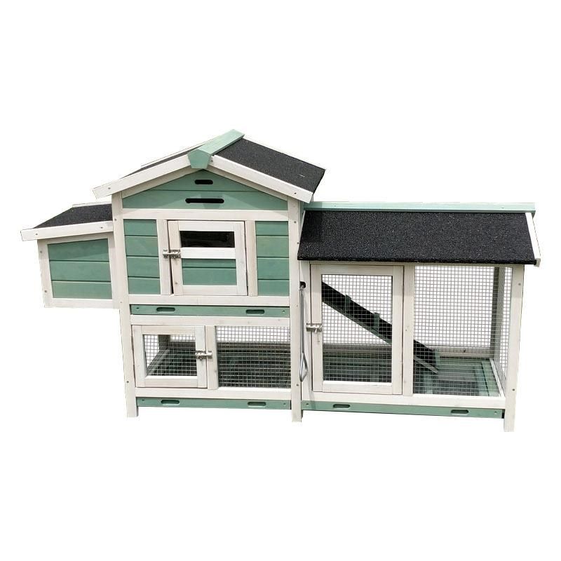 家用大号带托盘兔笼兔窝科尔鸭笼兔子用品M芦丁鸡饲养笼兔别墅鸡,淘宝优惠券,粉丝福利购,淘宝优惠卷