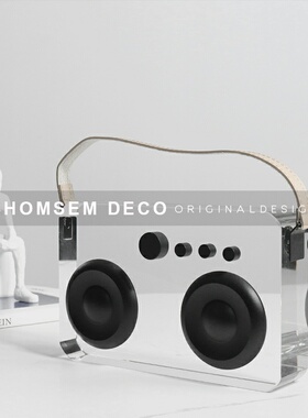 现代轻奢水晶水果创意摆件欧式家居D软装饰品客厅玄关茶几桌面摆