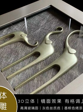 岞膺I9EK3d立体画电表箱装饰画可推拉壁画简约现T代遮挡箱画配电