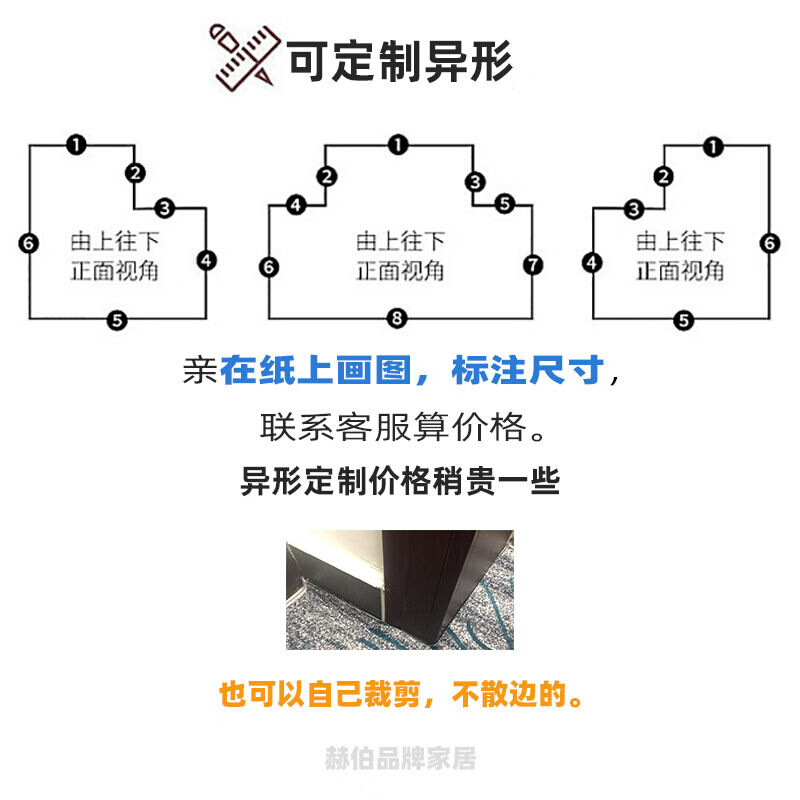 玄关地垫2023款入户地垫北欧门厅进门地毯卧室门口家用客厅玄关| - 图1