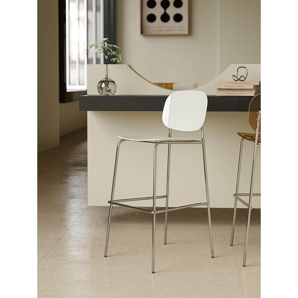 ins风酒吧椅奶茶咖啡店靠背高凳斯堪的纳维亚小公寓家庭酒吧凳岛,淘宝优惠券,粉丝福利购,淘宝优惠卷