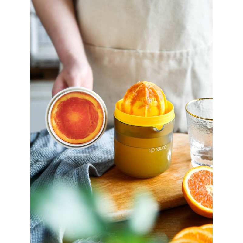 手动榨汁机家用榨汁神器水果压汁器迷你炸果汁机榨橙子柠檬挤橙汁 - 图0
