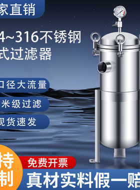 天泽袋式过滤器泥沙过滤器可定制