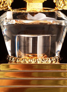 恒嘉舍利塔佛塔 合金水r晶 藏式家用佛堂供具摆件品菩提塔大中小