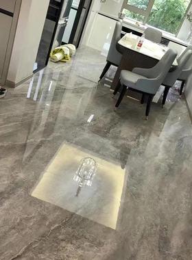 哇噢云朵灰瓷砖别墅客厅地板砖餐厅卫生间厨房现代大理石防滑瓷砖