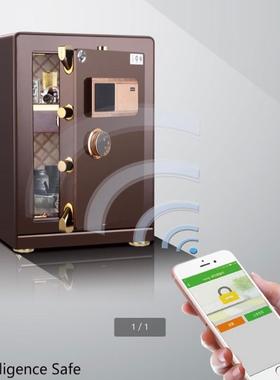 恒发指纹加密码双保险保险柜电子保险箱FDX-AD-35A335公斤