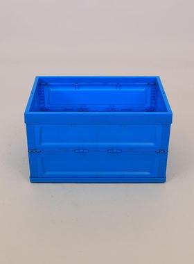江苏正则塑料折叠箱600-340大号水果蔬菜熟胶中转框塑料折叠箱