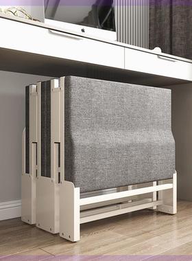 折叠床午休单人床便携家用办公室行军床陪护成人简易四折午睡工厂