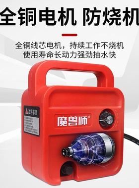 魔兽师联动水泵开槽机自动供水泵打孔机水泵水钻机小水泵微型水泵