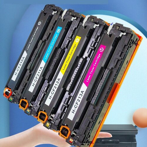 适用惠普CB540A CE320A m251n cp1215 CM1312nfi cm1415fn硒鼓 - 图1