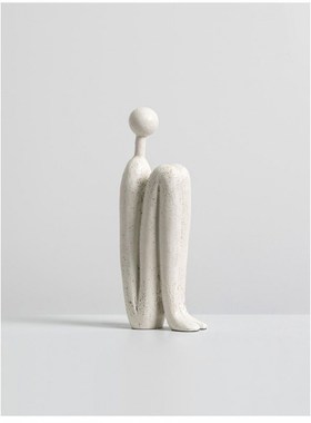 圆头人摆件酒店样板房家居y客厅简约玄关可爱送礼北欧装饰品