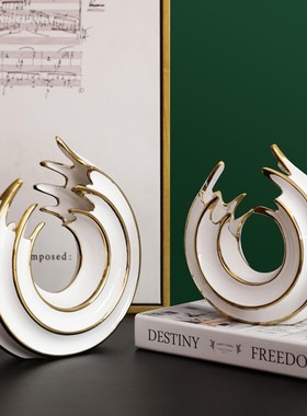 极速Nordic ceramic ornaments modern livJing room creative ci