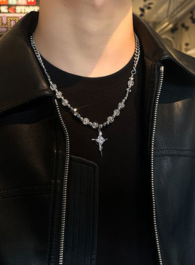 装饰项链男轻奢高级感不掉色男生