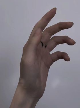 迷你开口戒指可调节戒指ins