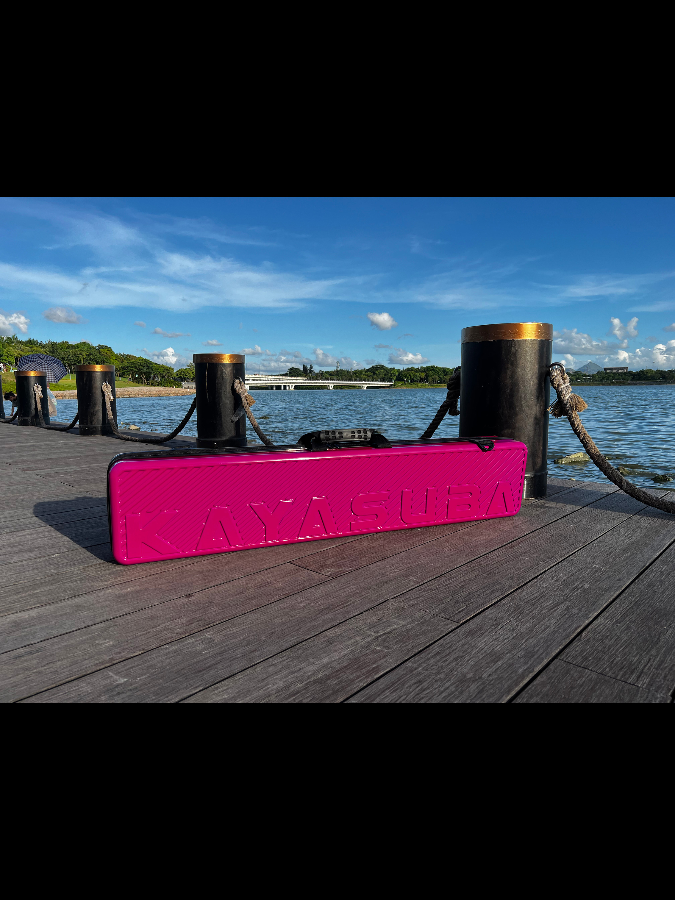 KAYASUBA自由潜脚蹼箱 脚蹼包 潜水装备 脚蹼托运箱 干湿分离 - 图1