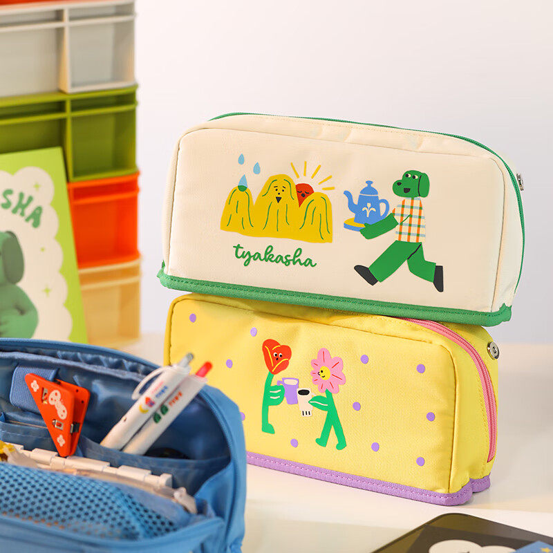 kokuyo日本国誉笔袋塔卡沙限定第三弹TYAKASHA联名HACO笔袋设计感高颜值小巧便携大容量收纳袋笔盒官方旗舰店,淘宝优惠券,粉丝福利购,淘宝优惠卷