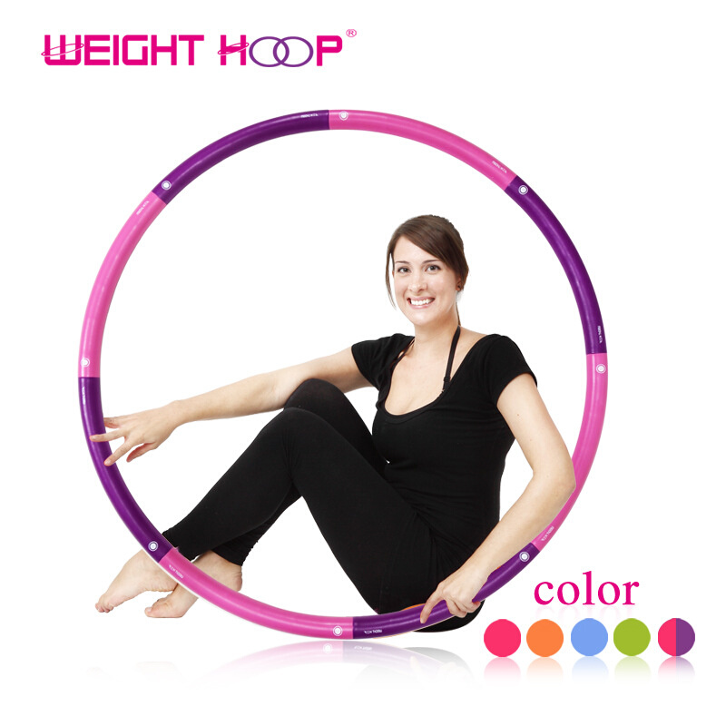 Weight Hoop舒适型健身呼啦圈加重超重发2.3KG高弹性泡棉 - 图0
