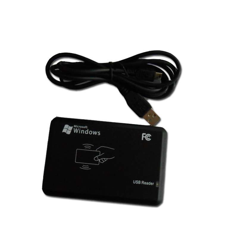 门禁读卡器IC读卡器USB 复旦M1 FM1108读卡器USB考勤读卡器13.56M - 图3