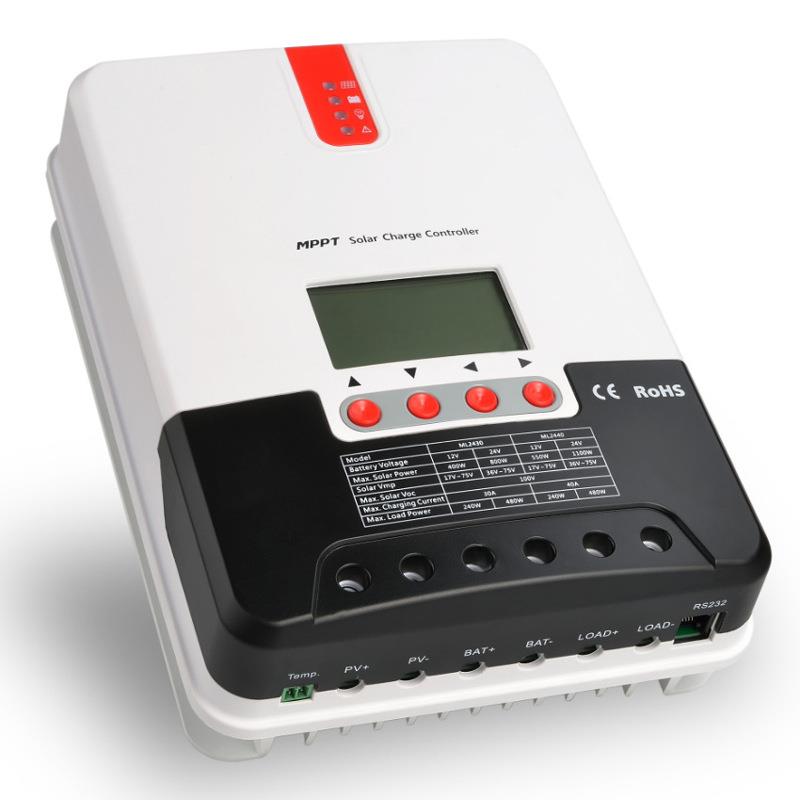 MPPT太阳能控制器系列12V24V48V20A30A40A50A60A基站ML4860 - 图0