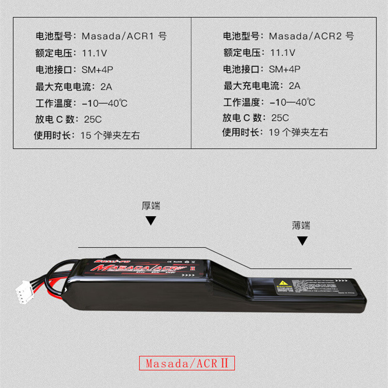 十代博氏10代专用电池充电电池电池J10锂电池11.1V 1200mAh - 图1